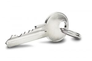 Estate,Concept,,Key,Ring,And,Keys,On,Isolated,Background